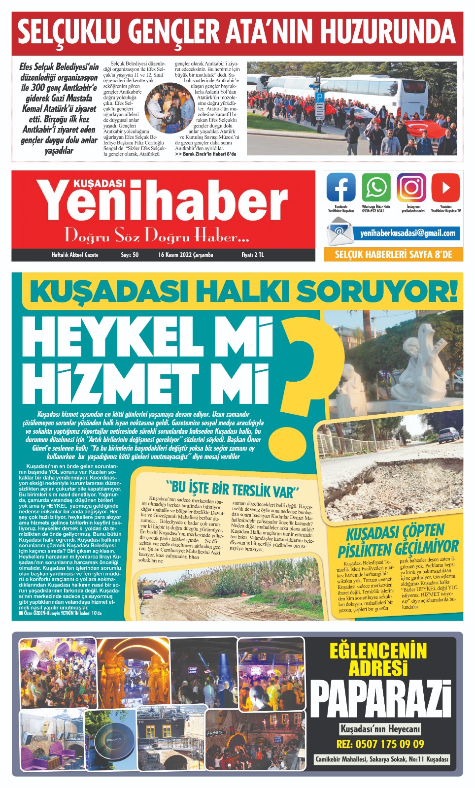 Kuşadası Yeni Haber Gazetesi Ajansı & YENİ HABER GAZETESİ