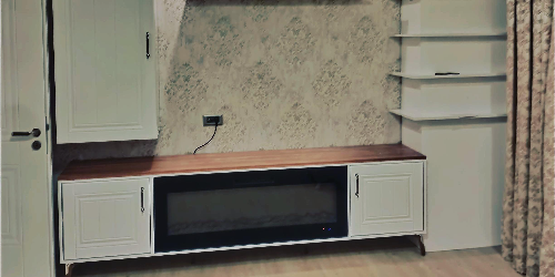 Şömineli TV Ünitesi 