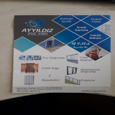 Karabük Cam Balkon Pvc Ustası / Ayyıldız 