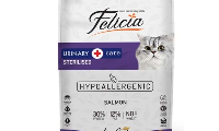Yesilova felicia az tahıllı 12 kğ sterilised somonlu hypoallergenic kedi maması