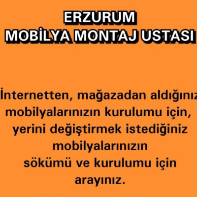 Erzurum Mobilya Kurulum Nakliye Taşımacılık ASF MOBİLYA