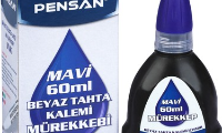 Baskale Tahta Kalem Mürekkebi Mavi 60 ml