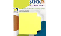 Baskale Hopax Stickn 21478 Yapışkanlı Not Kağıdı Tracking 50 Yaprak 70x70 Mm Fosforlu Sarı
