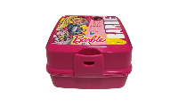 Baskale Barbie Dört Bölmeli Pembe Beslenme Kabı - 97801