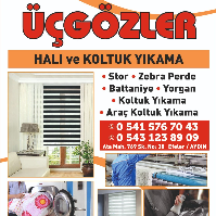 Aydında Halı Koltuk ve Perde Yıkama Hizmeti & Üçgözler