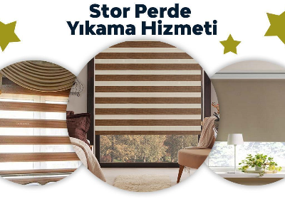 STOR ZEBRA PERDE YIKAMA HİZMETİ