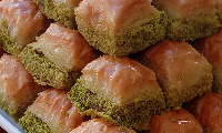 Kumluca Fıstıklı kuru baklava