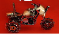 Dogubeyazit 17 cm üç tekerlekli metal motorsiklet 