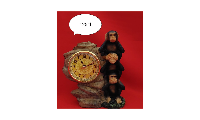 Dogubeyazit Üç maymunlu saat 