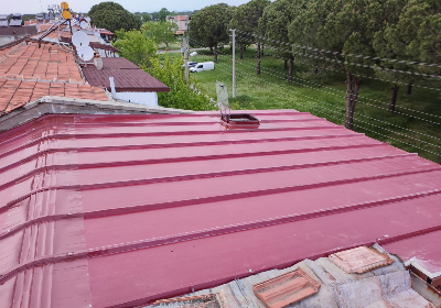 Ayvalik çelik panel çatı
